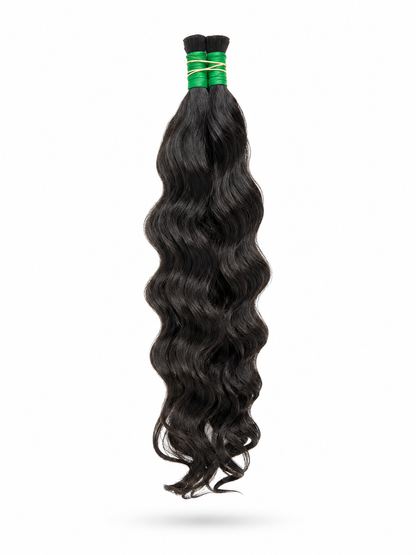 Pelo negro suelto