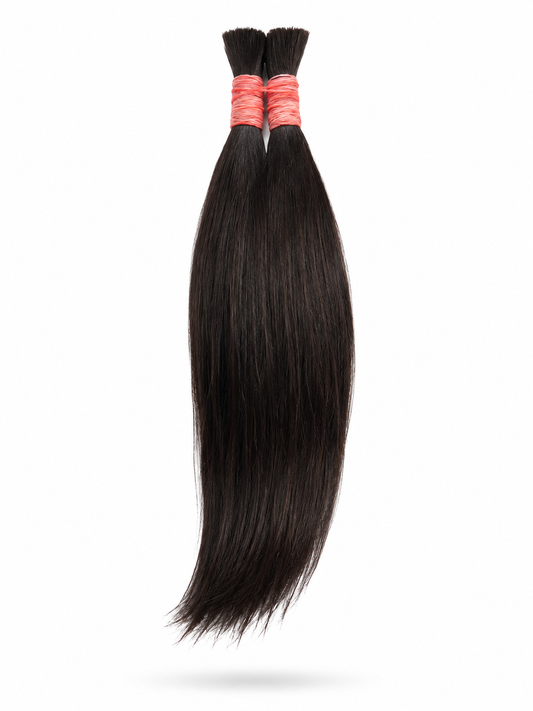 Pelo negro suelto